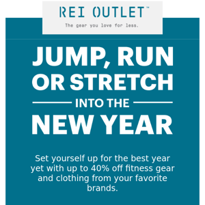 Ring in 2023 with Up to 40% Off Fitness Gear & Clothing