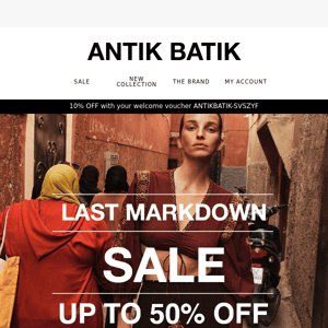 SALES | LAST MARKDOWN