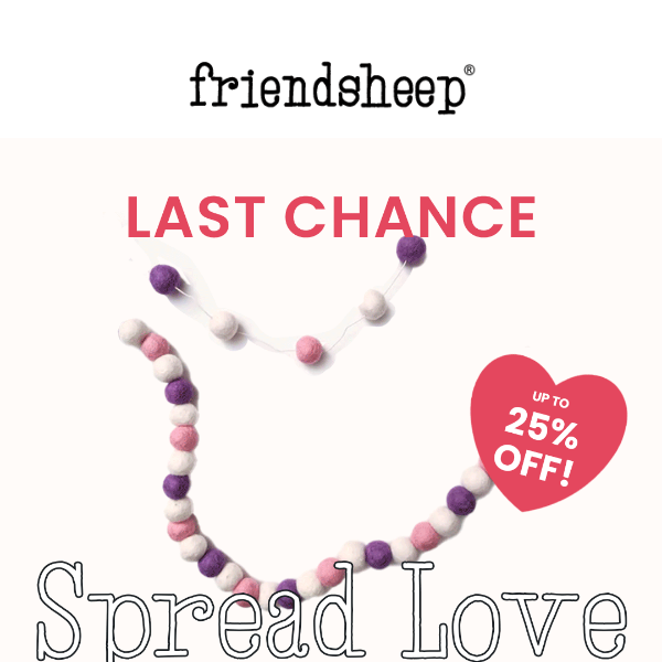 💕 Last Chance! Up to 25% OFF 💕