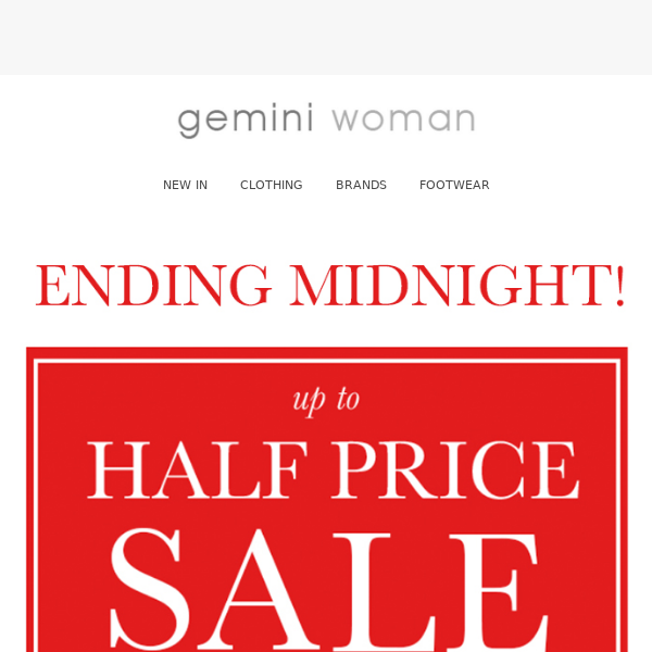 Ending Midnight! Extra 25% Off Your Sale Order