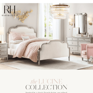 Classic French Style. The Lucine Bedroom & Nursery.