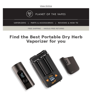 Fall in love with vaping on the go