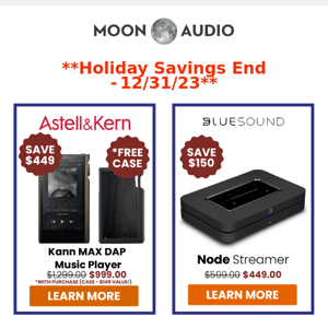 Final Hours of Holiday Sales - Ends at midnight
