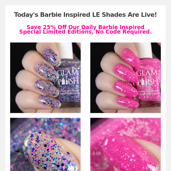 NEW Barbie Inspired LE Shades Are Live! 💖🛍️