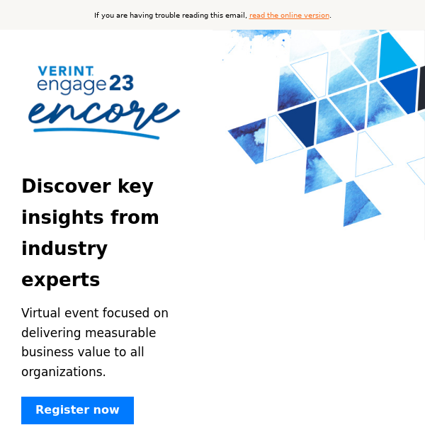 Engage 2023 Encore – The biggest virtual event of the year