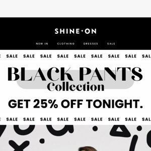 🖤Seriously Super Cool!! 25% Off Our Best Black Pants!!🖤