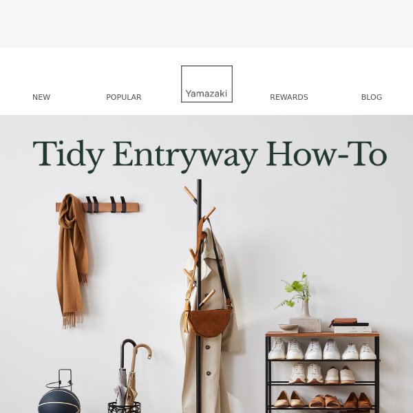 Tidy Entryway How-To