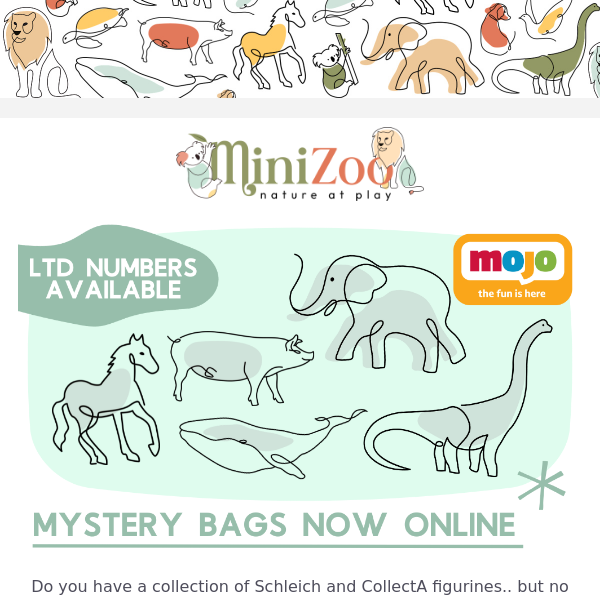 Mojo Mystery Bags Now Live + NEW WIA Horses 🐴