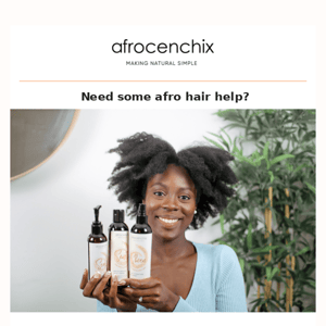 Say 👋🏿👋🏽👋  to your new afro hair guide