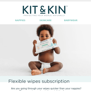 NEW: Your Wipes Subscription
