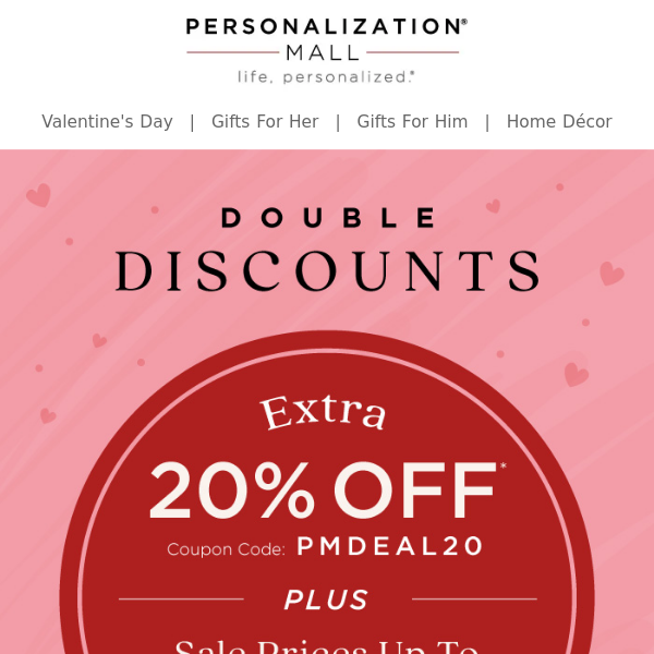 Double Discounts! Special Coupon + Sale Prices