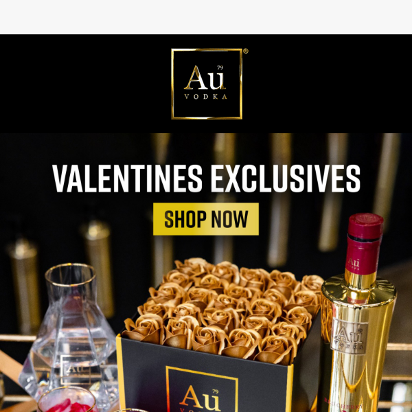 Limited Edition Au Roses Just Dropped Au Vodka 🌹