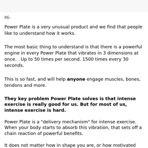 How The Power Plate Works (Quick Intro To The Science)