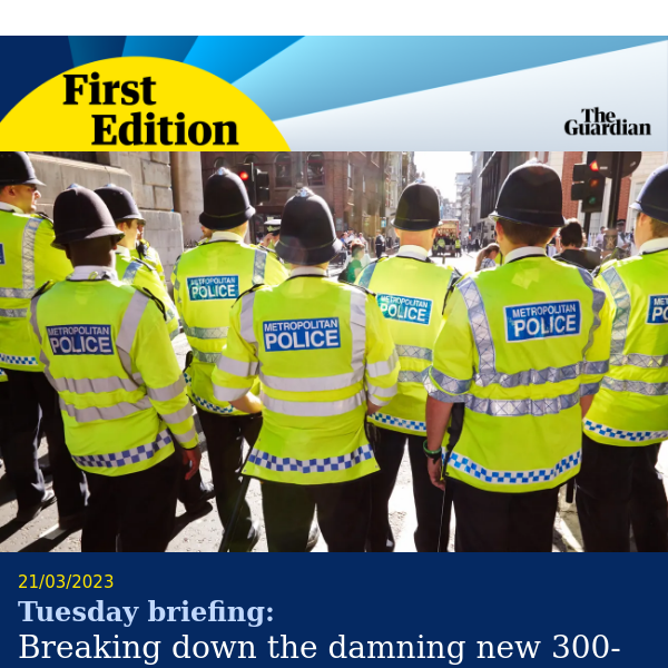 London's police: 'Racist, misogynist, homophobic' | First Edition from The Guardian