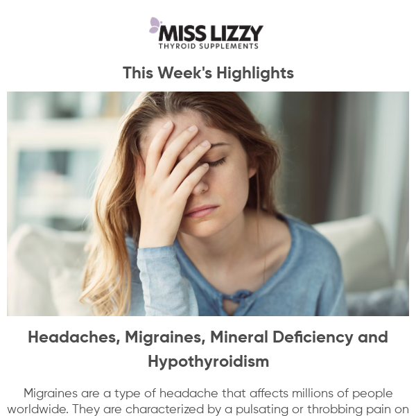 Headaches, Migraines & Mineral Deficiency