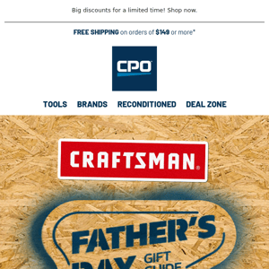 CRAFTSMAN Tools that Dad Will Love!