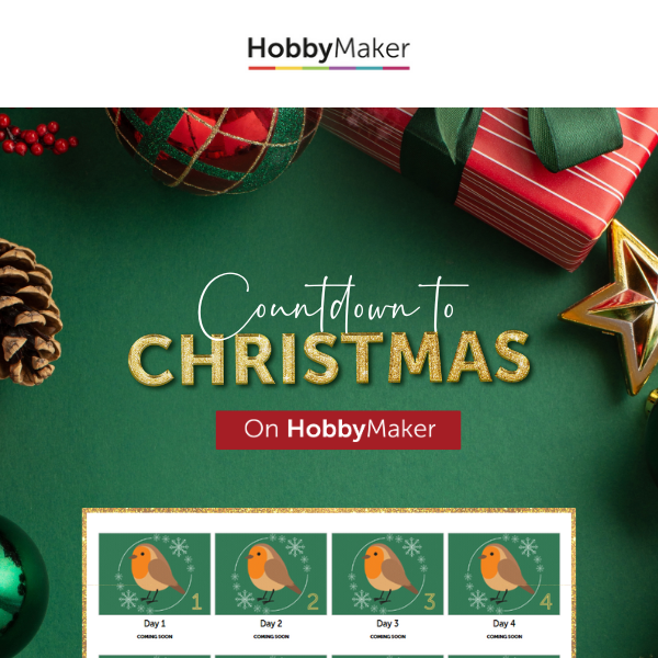 Countdown to Christmas with HobbyMaker 🎅