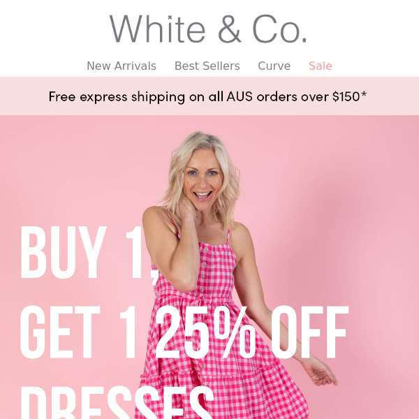 Buy 1, Get 1 25% Off Dresses 👗👗