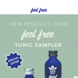 New Product Alert: Tonic Sampler