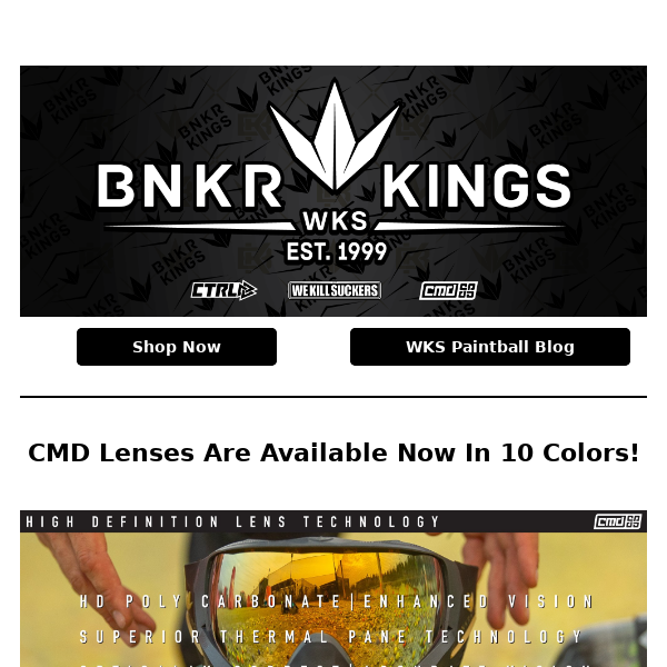 CMD Lenses Available Now In 10 Colors!