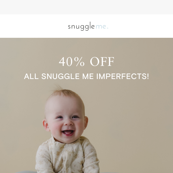 Discover unique baby essentials and save 40%!