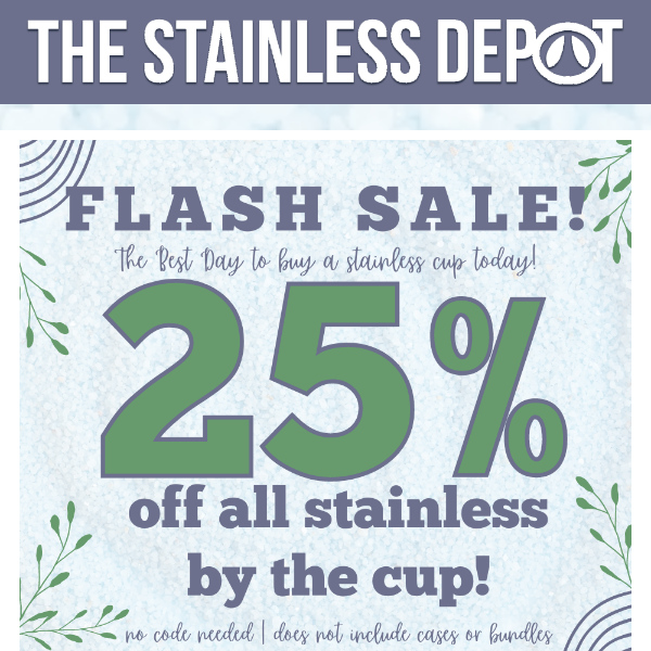 FLASH SALE ⚡️25% off stainless cups