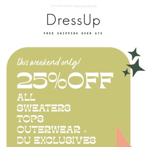 SAAALLLEEE 🎉 25% OFF ALL TOPS!