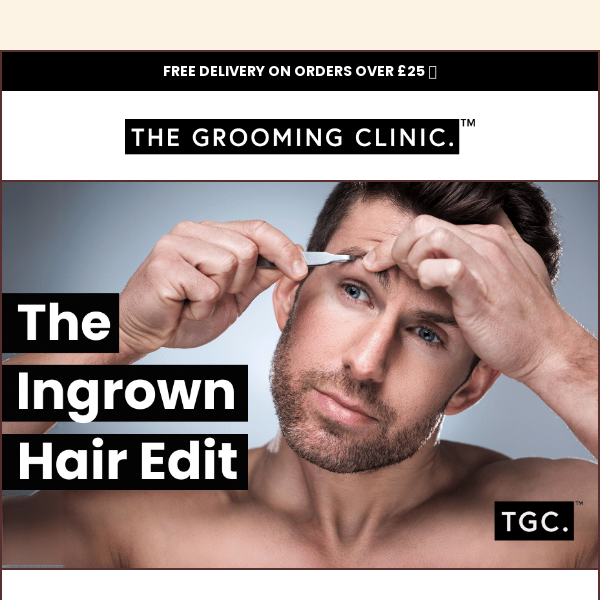 Gentle on Skin, Tough on Ingrown Hairs.