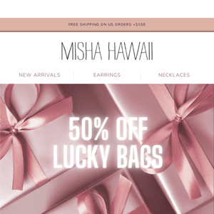 Lucky FUKUBUKURO Bags 50% OFF ✨