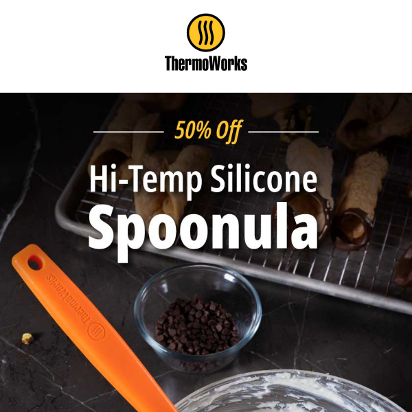 Hi-Temp Silicone Spatulas - ThermoWorks