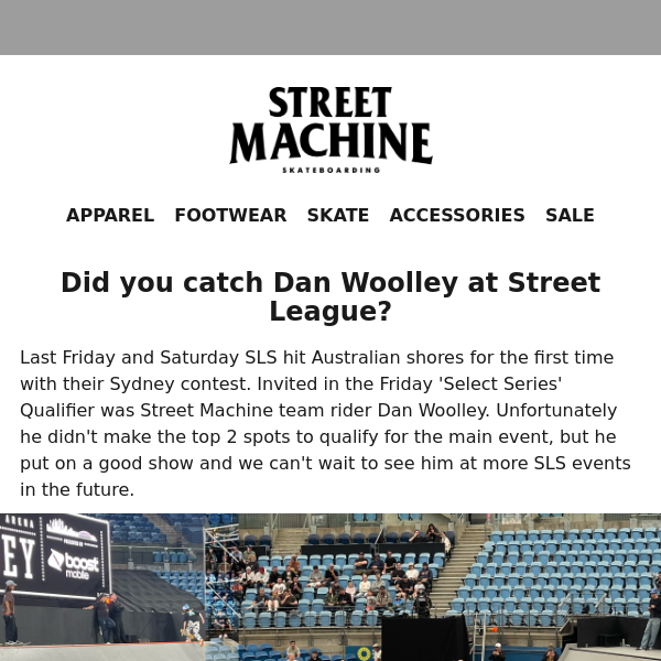 Team Updates from Street League and Sydney