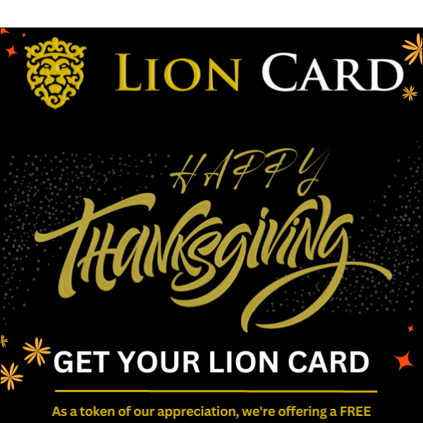 Thanksgiving Special: Get a Free Metal Wallet!