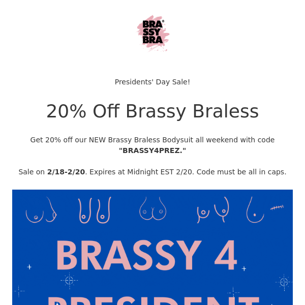 SALE! Brassy 4 PREZ! - Brassy Bra