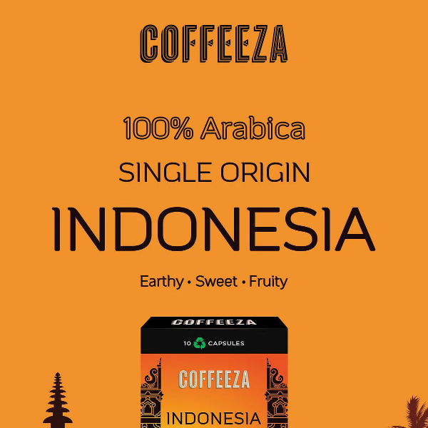 ☕New Indonesia Single-Origin Coffee!
