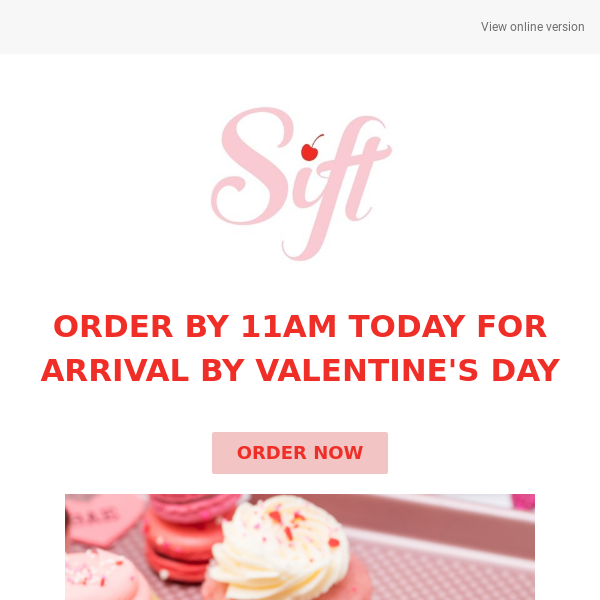 LAST CHANCE TO ORDER FOR VDAY