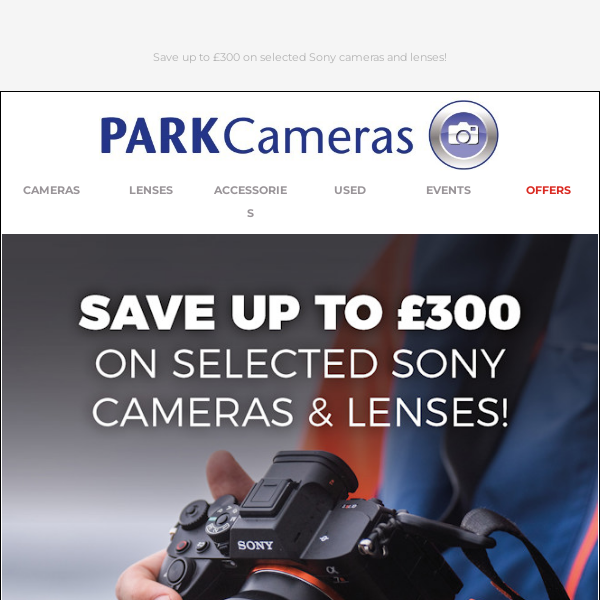 Unmissable offers NOW ON from Sony