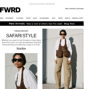 Trend Report: Safari-Inspired Dressing