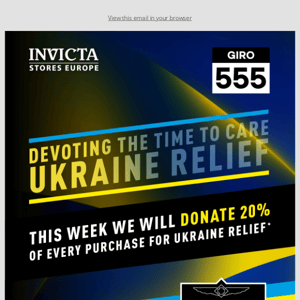 💛💙 INVINCIBLY UNITED FOR UKRAINE RELIEF.