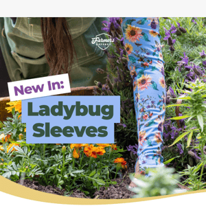Our Ladybug Sleeves Have Landed! 🐞