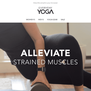 Alleviate Strained Muscles