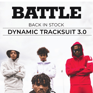 BACK IN STOCK - Dynamic 3.0 Tracksuit 💧