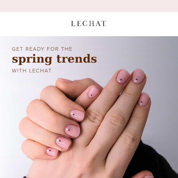 Get ready to Nail These Trends in Spring! 💅