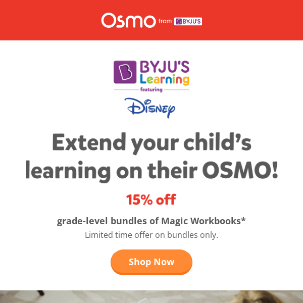 Get 15% off on bundles of BYJU’S Magic Workbooks