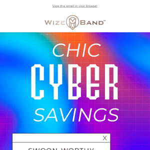 🕛💻 Chic Cyber Savings: Swoon-Worthy Styles Await with CMWIZE30! 🛍️🛍️