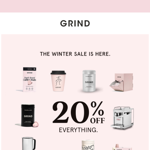 The Winter Sale Has Arrived.