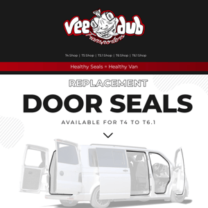 Door Seals ➡️ Don't Neglect Your Van's Rubber!