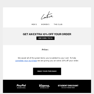 Your cart is about to expire!