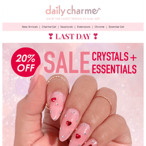 LAST DAY 💎 20% Off Nail Crystals