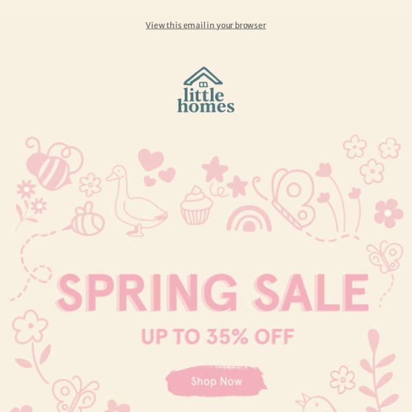Spring Sale is here! 🌸🐰🌻