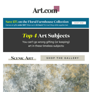 4 most popular art subjects revealed!